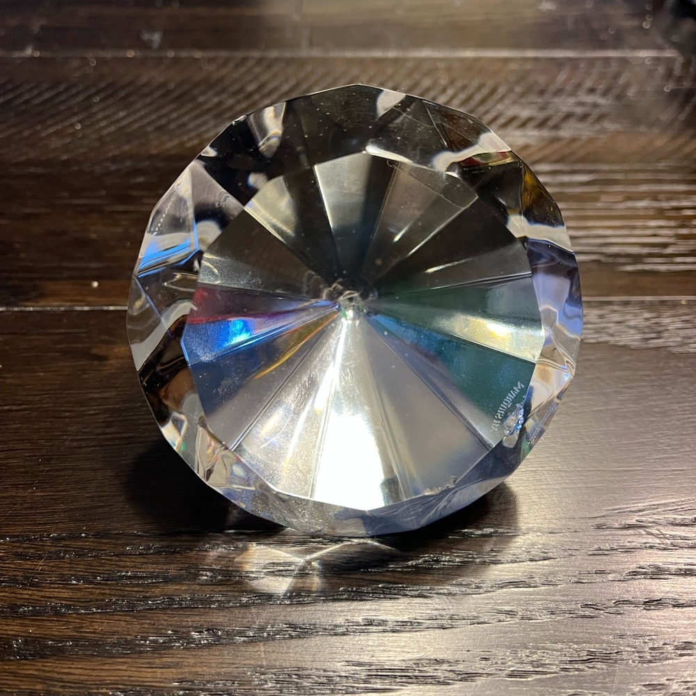 Marquis Waterford crystal paper weight 3”